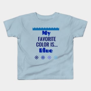 Color Lover T-shirts! (Blue) Kids T-Shirt